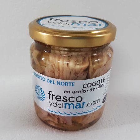Cogote de Bonito del Norte en aceite de oliva (conserva artesanal)