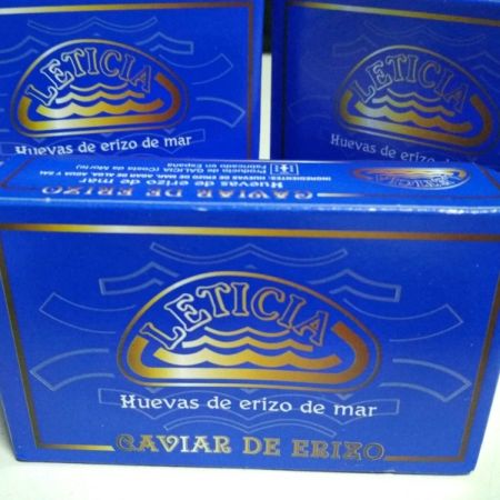 Caviar de erizo en conserva