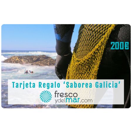 Tarjeta Regalo "Saborea Galicia - 200"