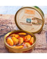 Mejillones en escabeche ('Los Peperetes' conserva artesanal)