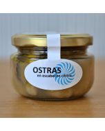 Ostras en escabeche cítrico (conserva artesanal)