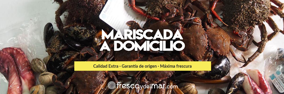 Mariscada gallega a domicilio